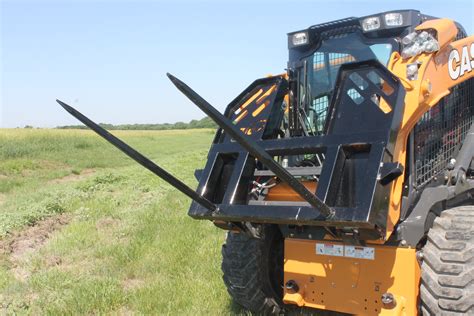 skid steer bale speer|skid steer bale spear plans.